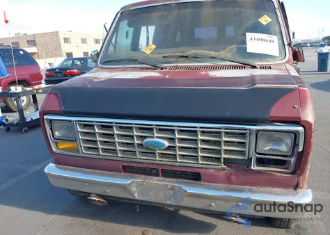 1985 Ford Econoline E150 Van from USA, damaged, VIN 1FDEE14G5FHB84460